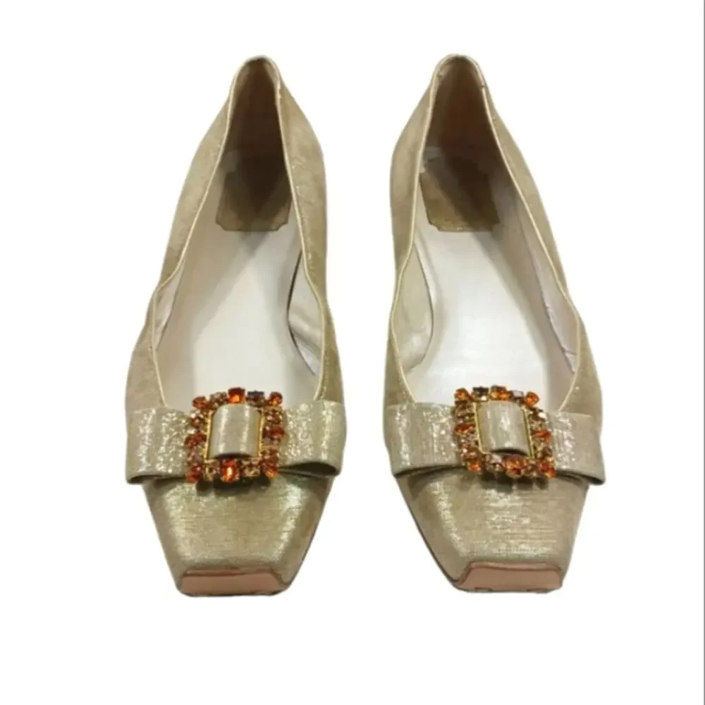 Dior Ballet Flats Authenticated EUC Size 39 US 9  S2750